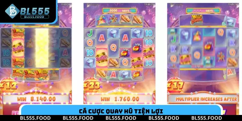 Cá cược quay hũ tiện lợi